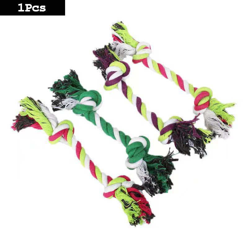 Dog Toy Carrot Knot Rope Ball