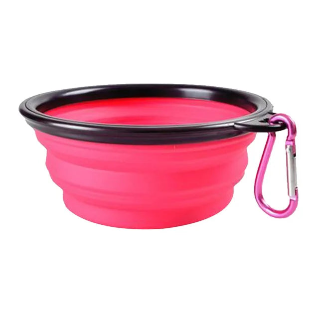 Collapsible Pet Silicone Bowl