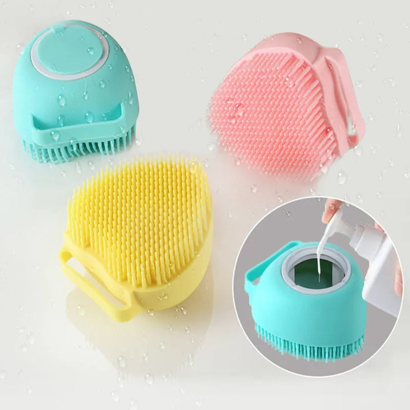Pet Bath Shampoo Brush