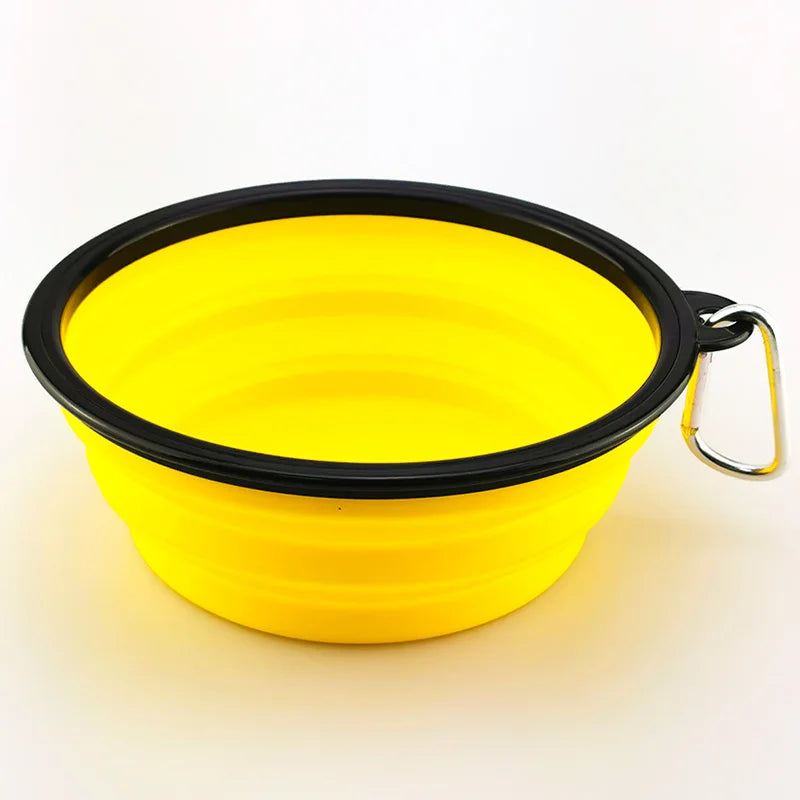 Collapsible Pet Silicone Bowl