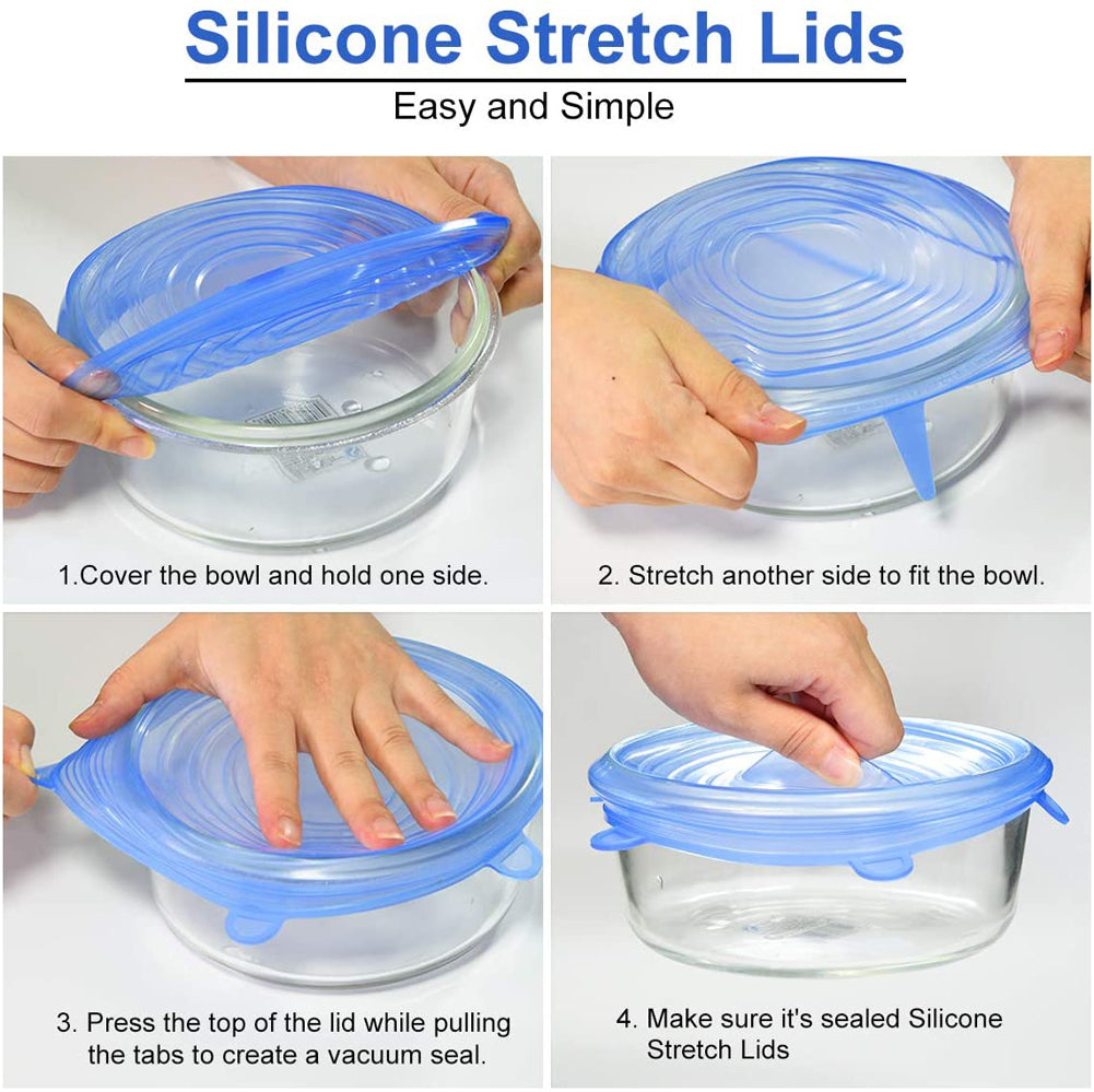 Silicone Cover Stretch Lids