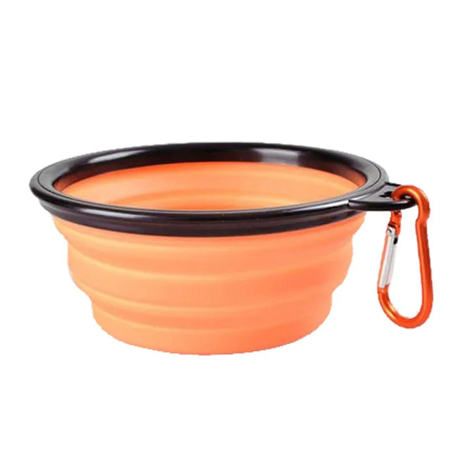 Collapsible Pet Silicone Bowl