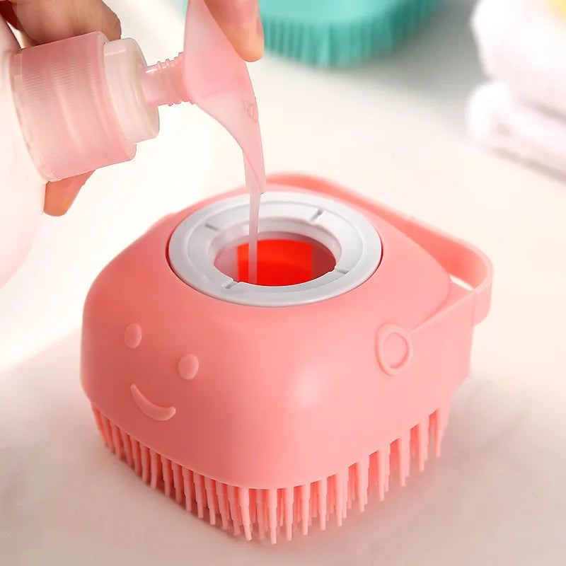 Pet Bath Shampoo Brush