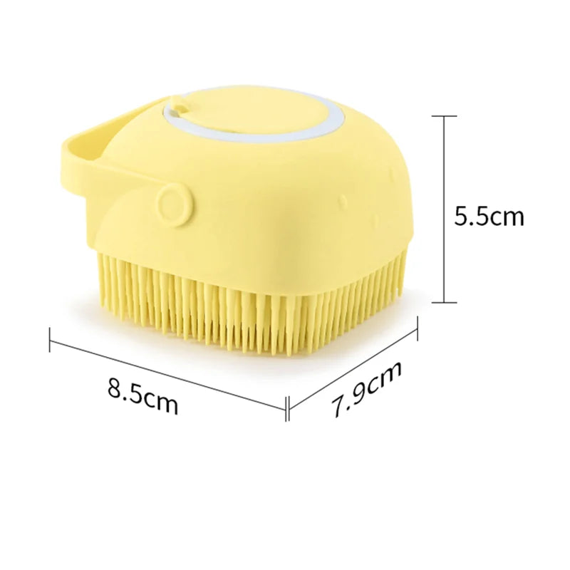 Pet Bath Shampoo Brush