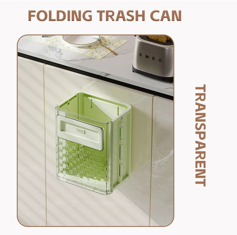 Folding Wall Mounted Trash Can