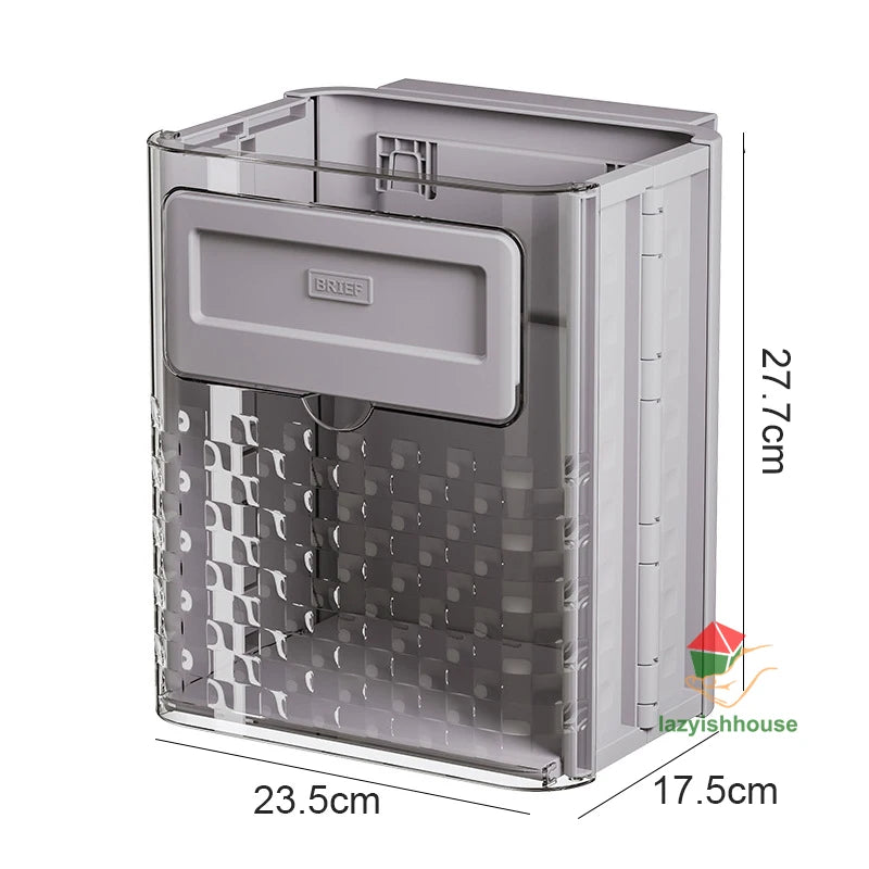 Folding Wall Mounted Trash Can