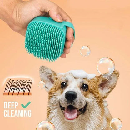 Pet Bath Shampoo Brush