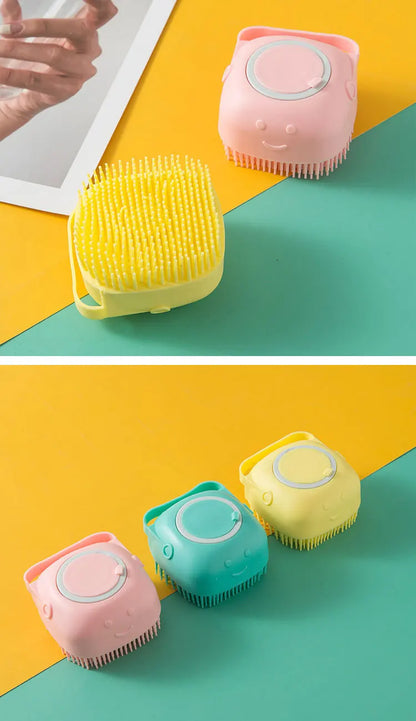 Pet Bath Shampoo Brush