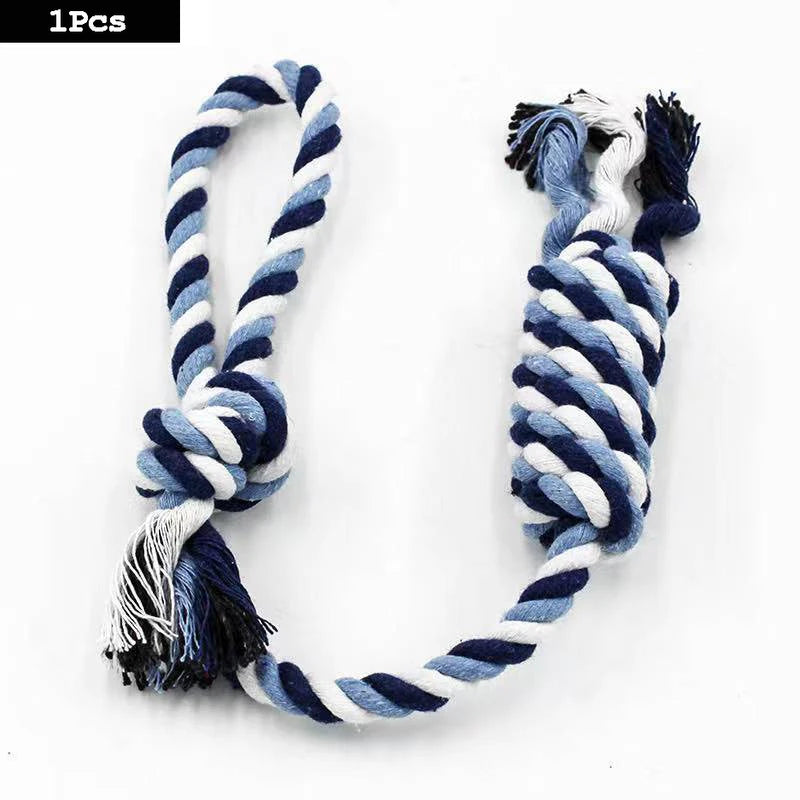 Dog Toy Carrot Knot Rope Ball