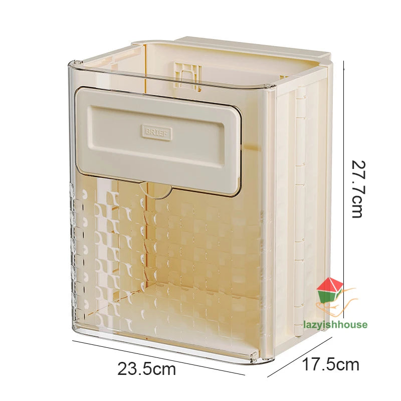 Folding Wall Mounted Trash Can