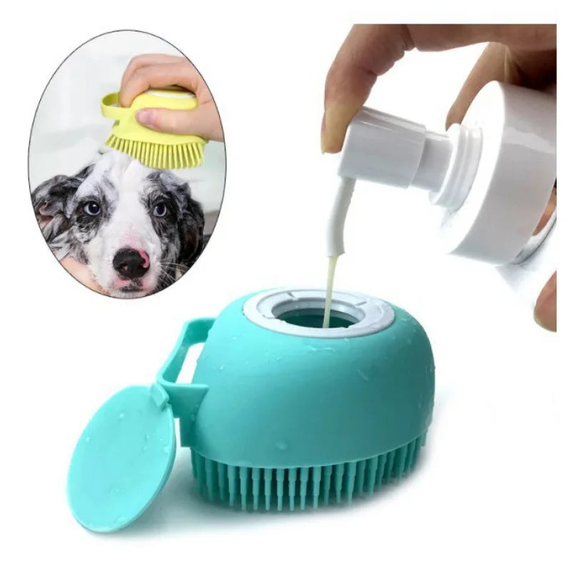 Pet Bath Shampoo Brush